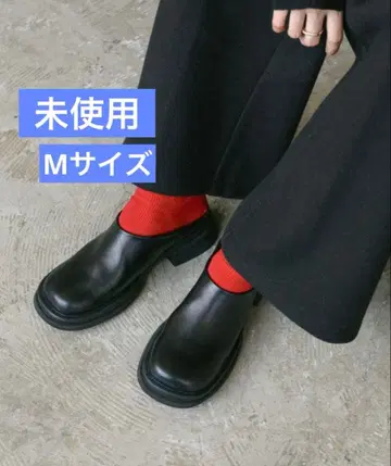 select MOCA 인조 가죽 슬라이드 신발 슬립온 M 사이즈