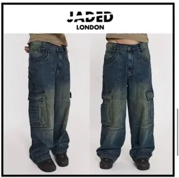 JADED LONDON 제이데드 런던 데님 카고 팬츠