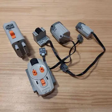 레고(LEGO) 테크닉 모터, 배터리 박스, 리모컨, 리시버