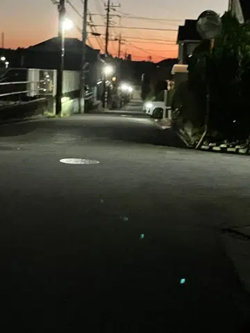 해 질 녘의 야경