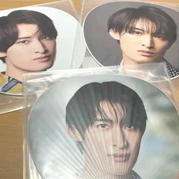 무카이 코지 부채 SnowMan 공식 부채 점보 부채