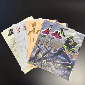 고질라 x 에반게리온 아트 워크 세트