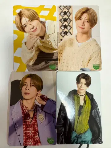 timelesz 마츠시마 소 이노마타 슈토 트레이딩 카드 3 형태 세트