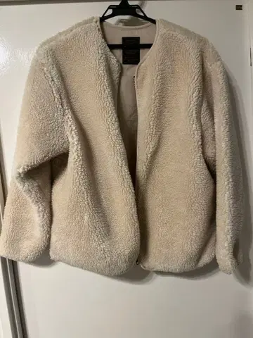 B:MING by BEAMS 플리스 자켓 크림색