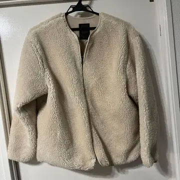 B:MING by BEAMS 플리스 자켓 크림색