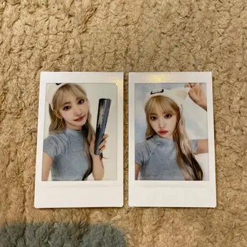 LESSERAFIM SAKURA 폴라로이드 2장 세트