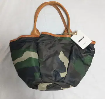 anvai 8포켓 카모 패턴 토트백 꽃잎 토트 안바이 익명 배송