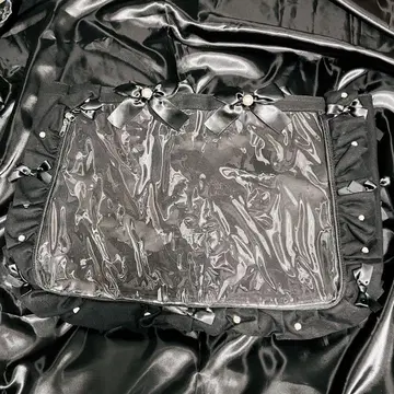 자카마트 이타백 이타백 프릴 디자인 A3 블랙 5주년