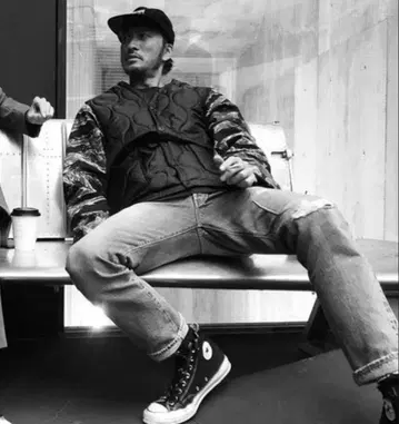 [새상품급] 나가세 토모야 착용 CHALLENGER 데님 팬츠 초레어