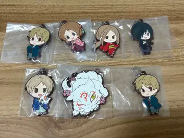 나츠메 우인장 러버 키링