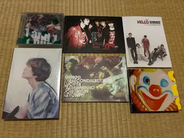 SHINee 한국반 CD 6개 세트 트레이딩 카드 없음