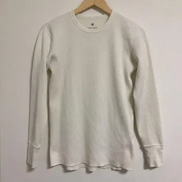 스노우피크 M 긴팔 티셔츠 화이트