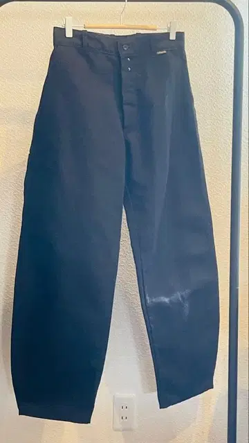 LABOUREUR 블랙 워크 팬츠