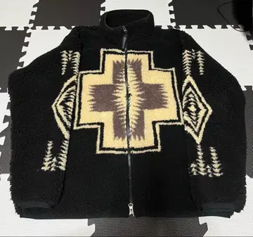 [ 새상품급 ] Pendleton 펜들턴 네이티브 무늬 플리스 자켓