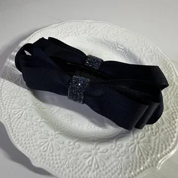 컴플렉스 비즈 바나나 클립 네이비