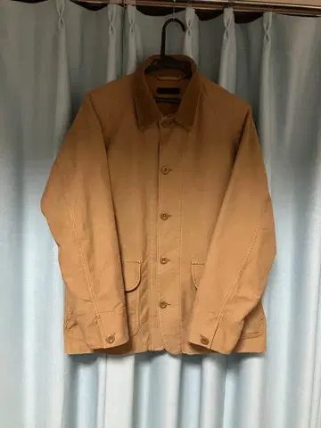 베이지 코튼 자켓