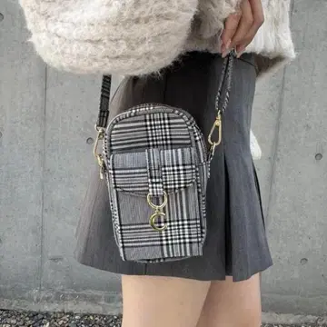 Chico 치코 지갑 포함 숄더백 체크