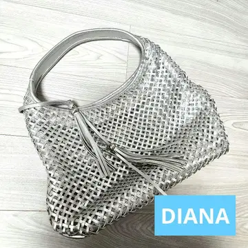 다이애나 DIANA 원핸들 스팽글 메쉬 백 태슬