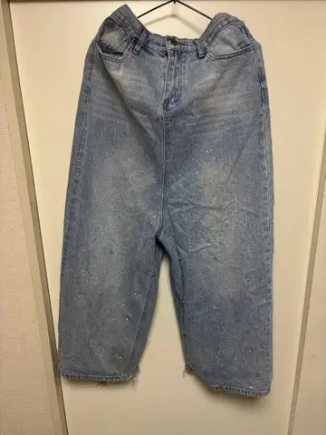 큐빅 배기 데님 winny y2k