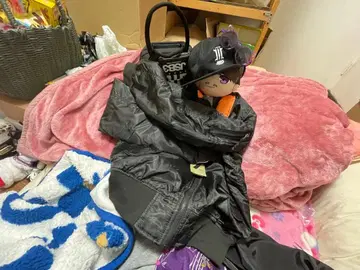 MA-1 블랙 블랙 안감 오렌지 Future Bullet 사이즈 L