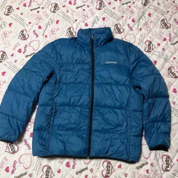 CONVERSE 파랑 다운 자켓