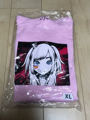 미사용 새상품 절판 우나기 사야카 갸루 후드티 XL