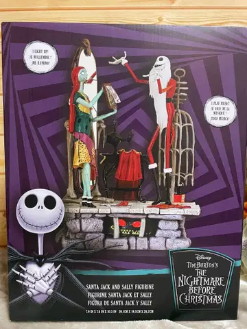 디즈니 스토어 나이트메어 라이트업 & 뮤직 피규어