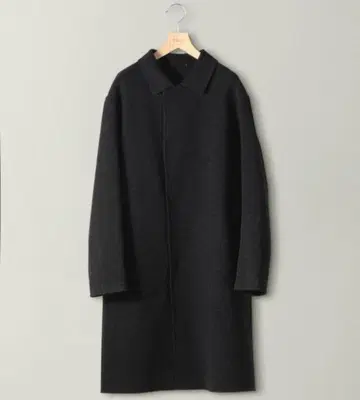 BEAUTY&YOUTH 리버 체크 발라칼라 코트