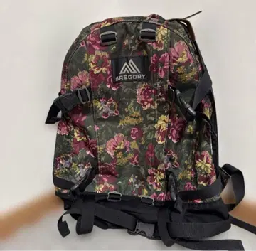 GREGORY 꽃무늬 백팩 가든 태피스트리