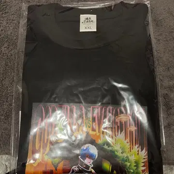 고질라 대 에반게리온 X 외계인 아야나미 레이 T셔츠 XXL