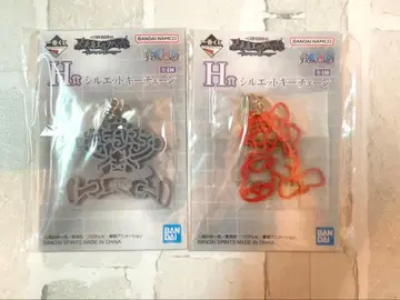 제일복권 원피스 미래섬 에그 헤드 H상 실루엣 키체인 루피