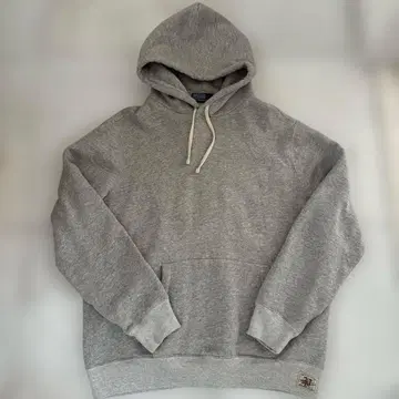 랄프 로렌 남성용 가먼트 다이 플리스 후디 후드티