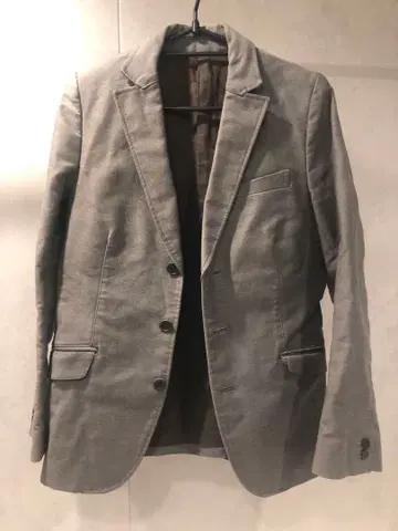그레이 테일러드 자켓