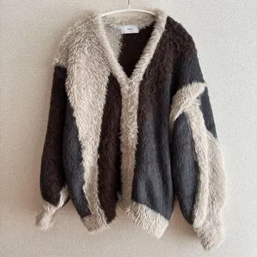 Kastane 인터샤 니트 지퍼 블루종 카스타네