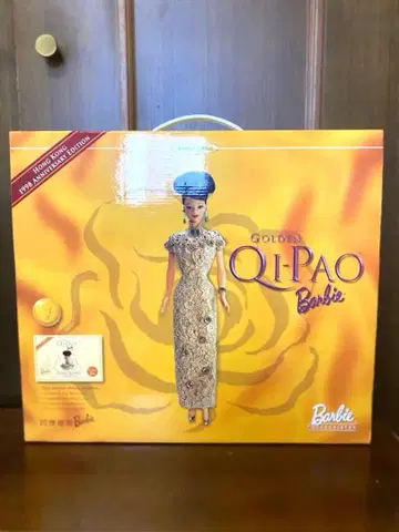 [ 새상품급 ] 1998년 홍콩 반환 기념 Golden Qi-Pao 바비