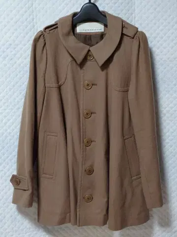 sunaokuwahara 브라운 코트 사이즈 M