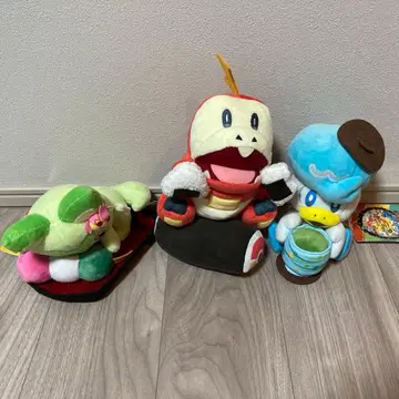 포켓몬 WCS 2023 냐오하 뜨아거(호게타) 웨이스트 봉제 인형