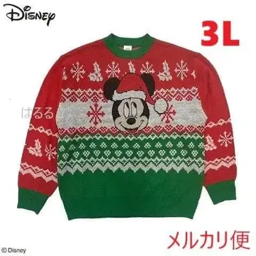 미키 크리스마스 스웨터 3L 사이즈 디즈니 생일 아베일