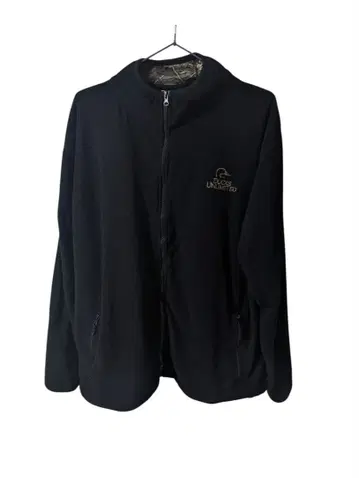 Ducks Unlimited 블랙 플리스 자켓 남성용 XL