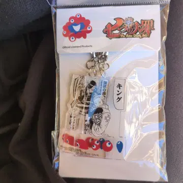 오사카 만박 한정판 일곱개의 대죄 3연 키링