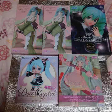 하츠네 미쿠 미개봉 피규어 5개 세트