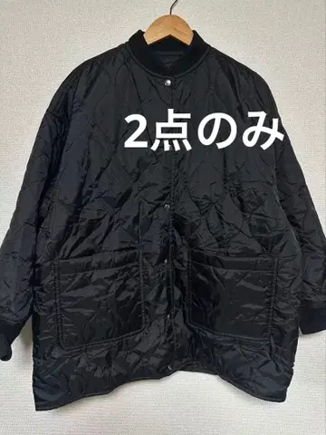 Spick and Span 리버서블 퀼팅 빅 블루종