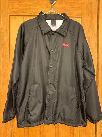 새상품급 x-girl 블랙 나일론 자켓