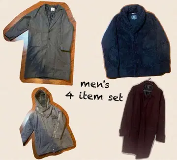 남성용 자켓 4세트