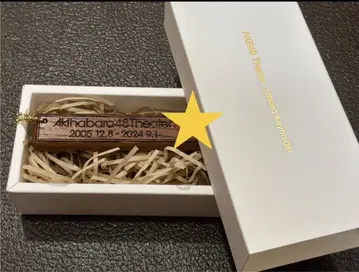 AKB48 극장 스테이지 바닥재 키링