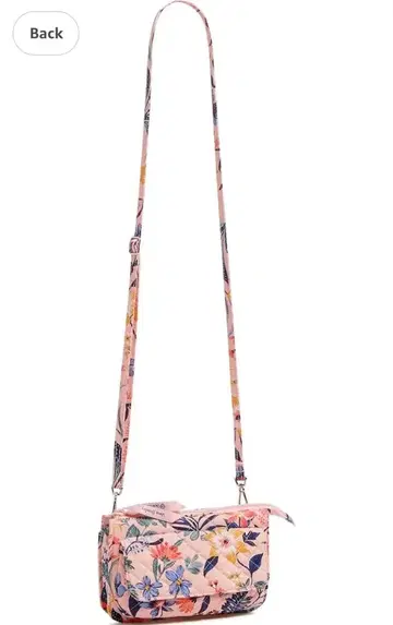베라 브래들리 꽃무늬 숄더백 스마트폰 숄더 크로스바디