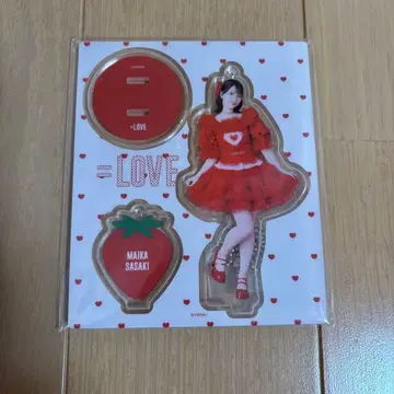 이코러브 =LOVE 사사키 마이카 토쿠베츄 아크릴 스탠드 미개봉 새상품