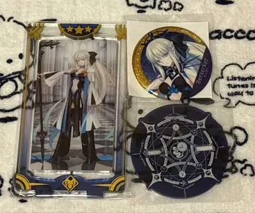 FGO 모르간 AGF 회전 아크릴 스탠드 가챠메이트 캔뱃지