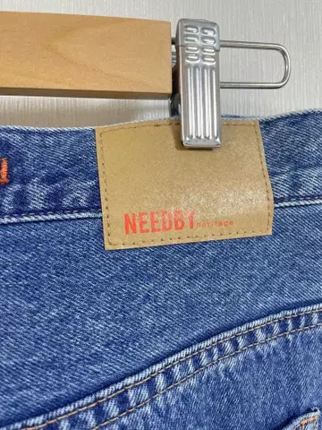 NEEDBY 하이웨스트 스트레이트 데님