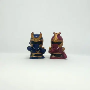 닌풍전대 닌자 레드 소프트 비닐 손가락 인형 미니 피규어